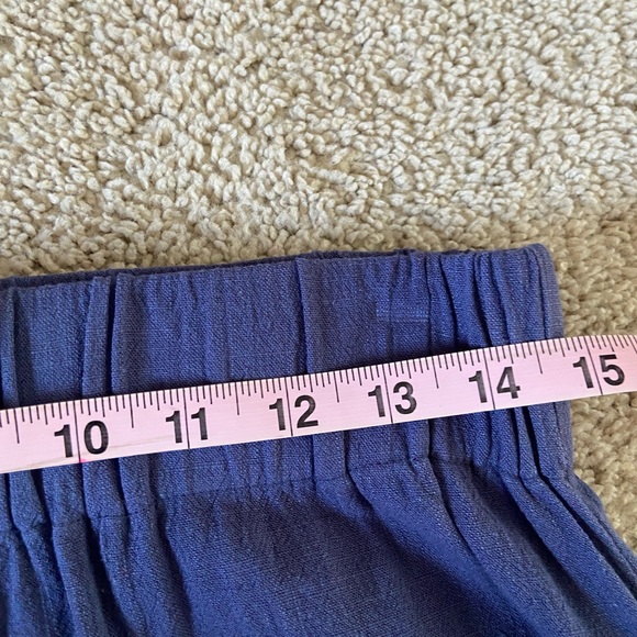 Easel wide leg pants blue patch pockets - Picture 7 of 10